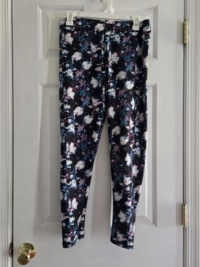 Women's Large Everlast Multicolor Printed Athletic Leggings